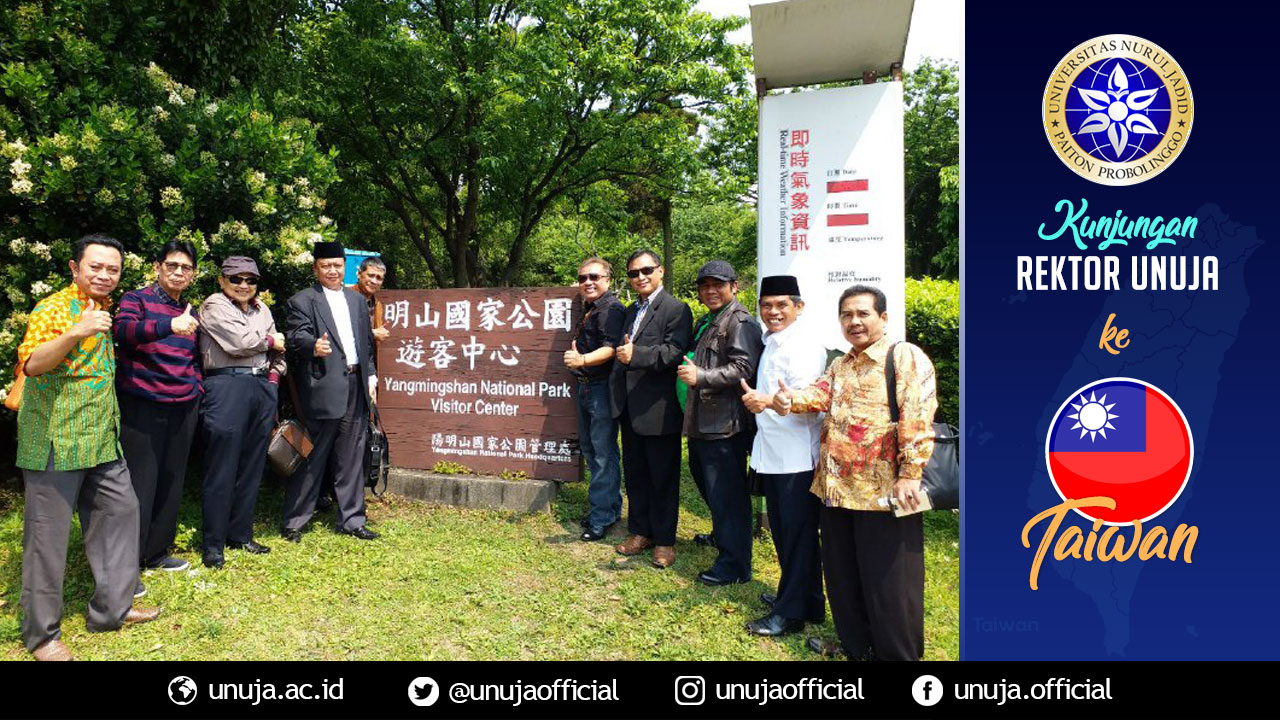 Rector's visit to Yangmingsan National Park