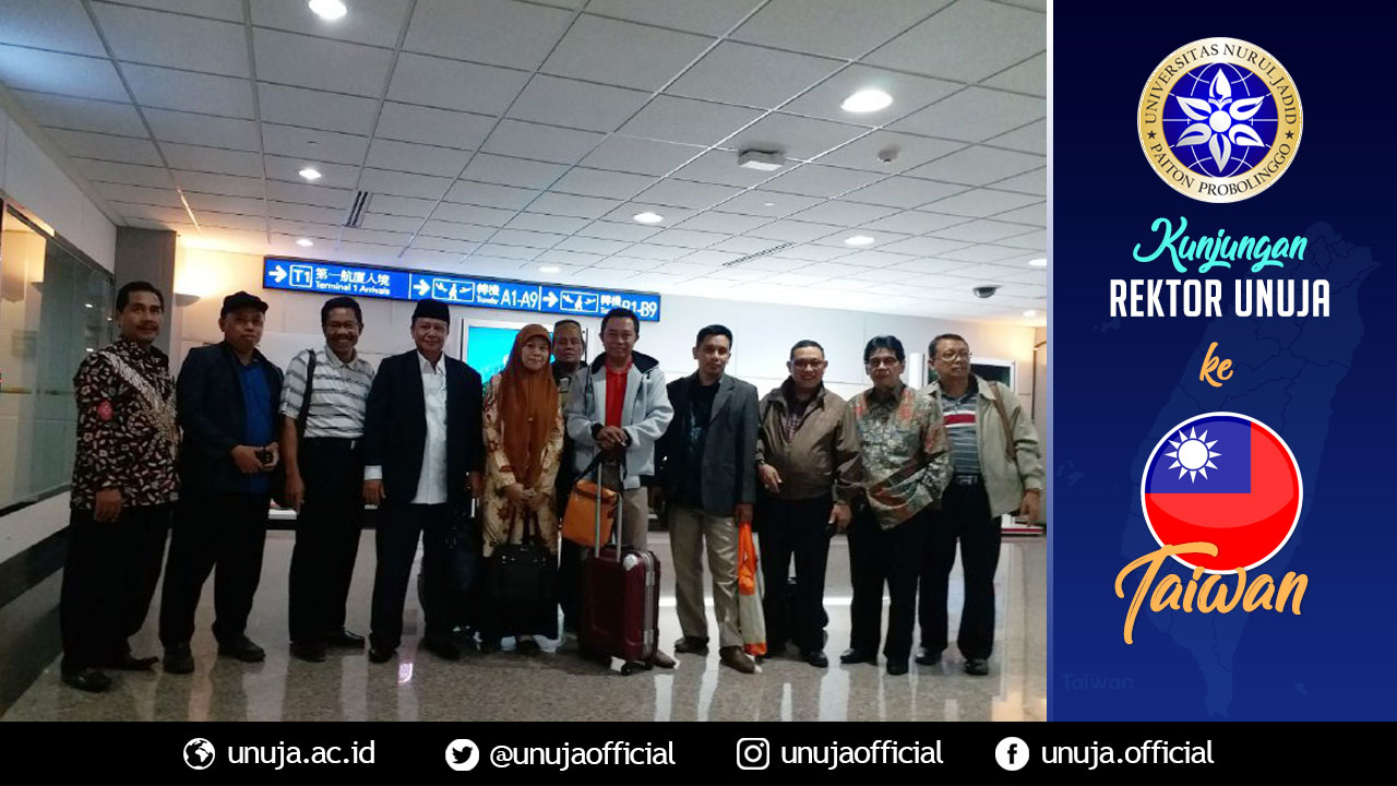 Rector arrives at Tao Yuan Taipei Airport