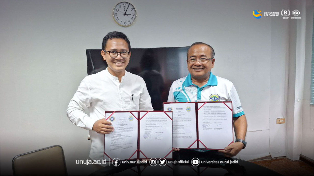 UNUJA and STC Thailand Agree on Internship and Further Study Collaboration