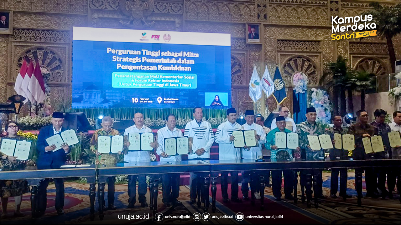 UNUJA Establishes Partnership with the Ministry of Social Affairs of Indonesia to Alleviate Poverty