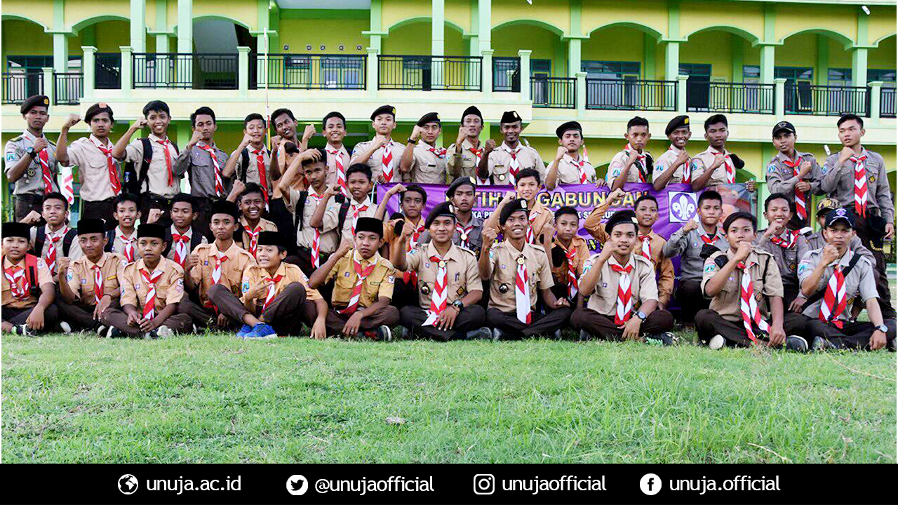 Foto bersama usai melaksanakan Latihan Gabungan (LATGAB) UNUJA