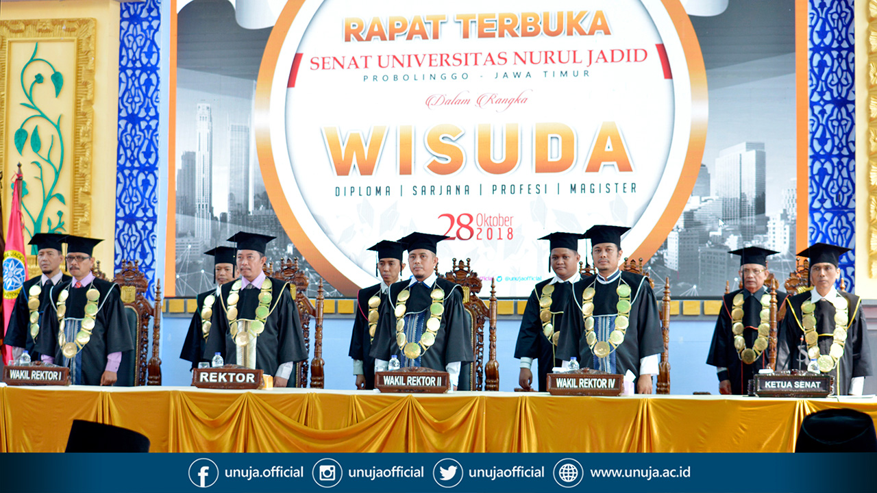 Wisuda 1.0 Universitas Nurul Jadid (2018)