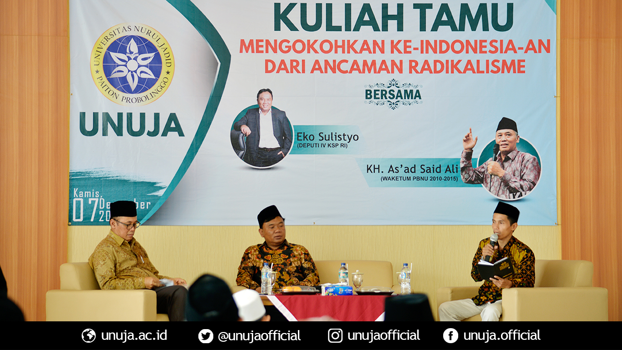 Kuliah Tamu; Mengokohkan Ke-Indonesia-an dari Ancaman Radikalisme