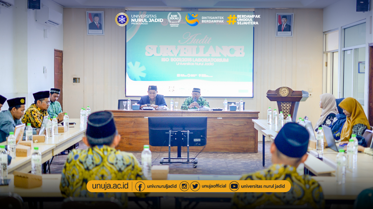 UNUJA Evaluasi Mutu Tiga Laboratorium melalui Surveillance ISO 9001:2015