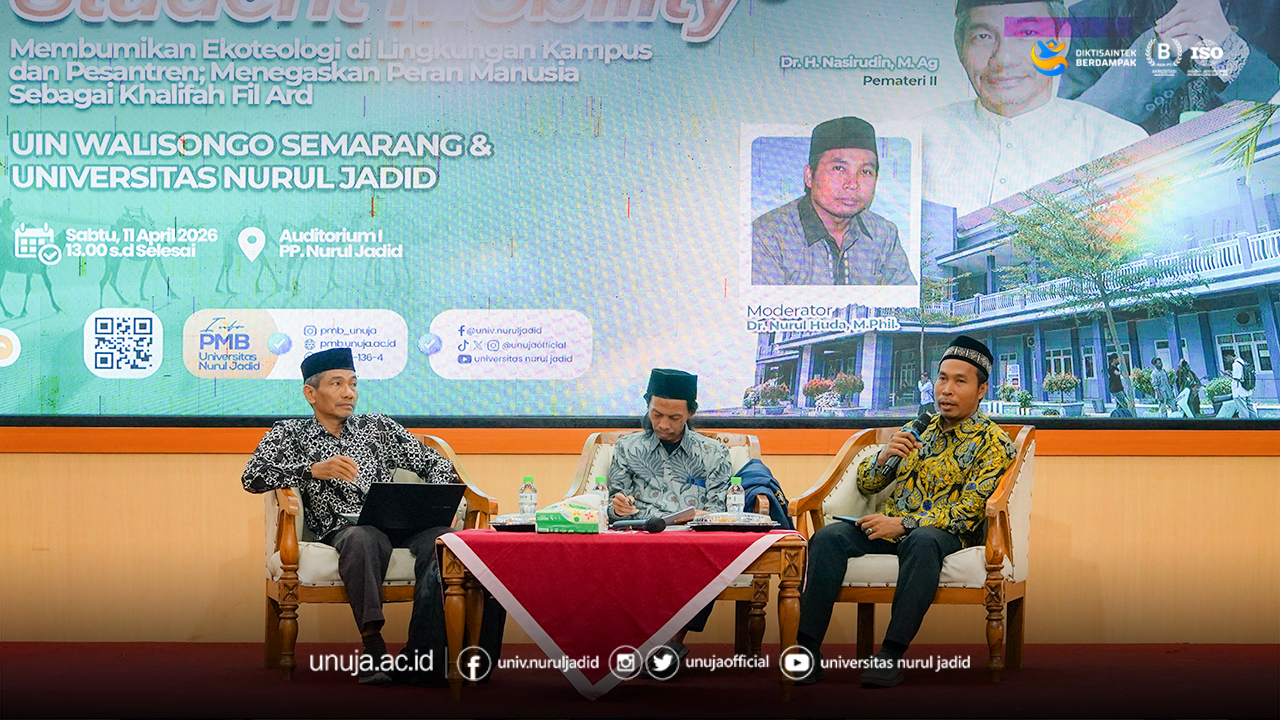 Mahasiswa UIN Walisongo Dalami Ekoteologi di UNUJA, Soroti Peran Khalifah Fil Ard Mahasiswa UIN Walisongo Dalami Ekoteologi di UNUJA, Soroti Peran Khalifah Fil Ard