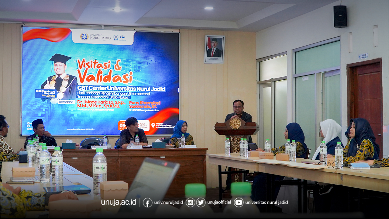 Visitasi dan Validasi CBT Center UNUJA oleh LPUK Tenaga Kesehatan: Komitmen Tingkatkan Kualitas Uji Kompetensi Kesehatan