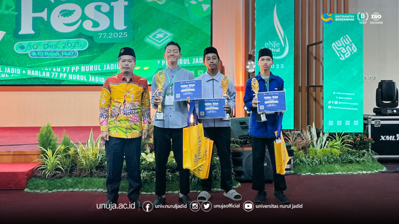 Dukung Talenta Muda, UNUJA Berikan Beasiswa bagi Juara ENJE FEST 2025
