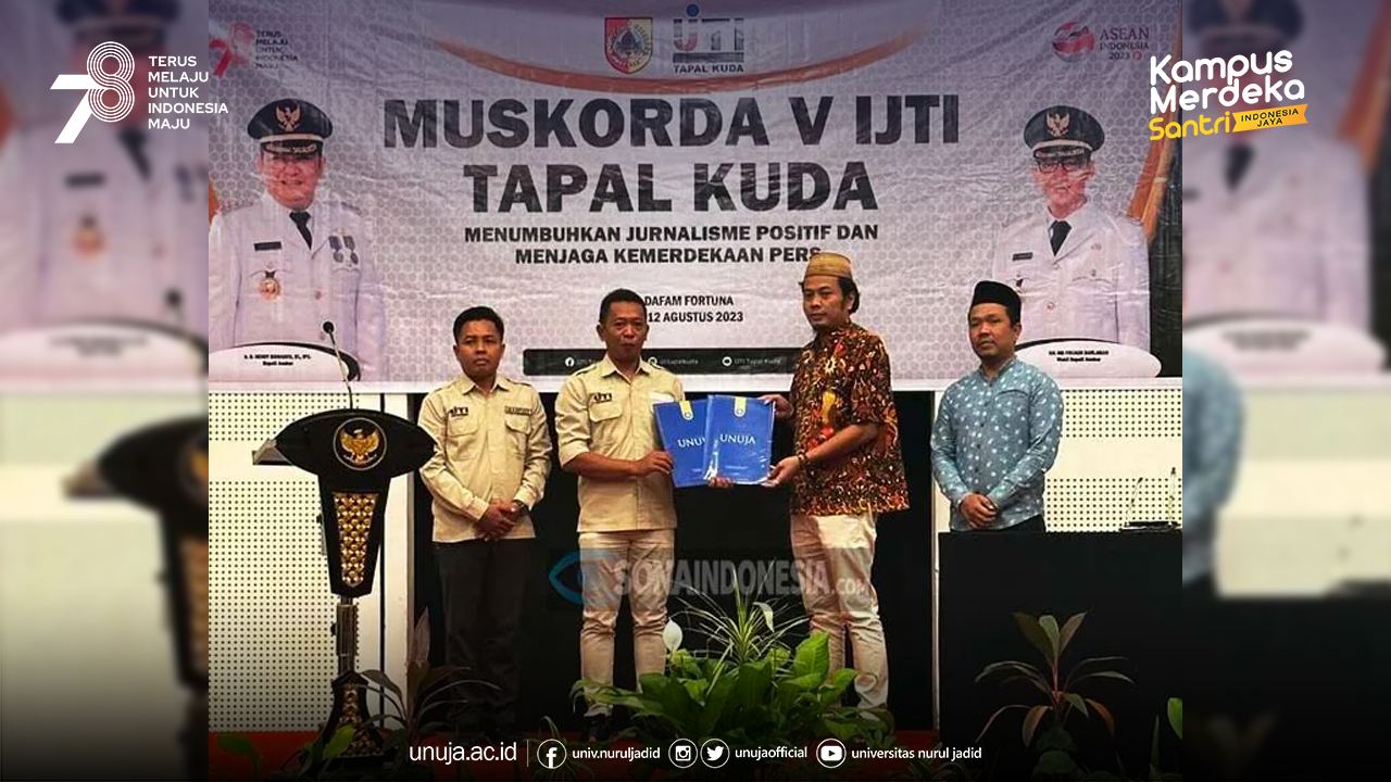 UNUJA Gandeng IJTI Tapal Kuda Demi Tingkatkan Kompetensi Lulusan