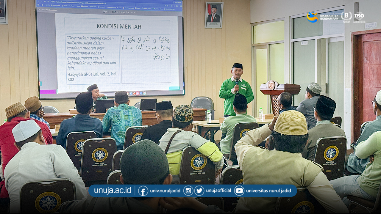 Jelang Iduladha, FAI UNUJA Siapkan Juru Sembelih Halal Profesional Jelang Iduladha, FAI UNUJA Siapkan Juru Sembelih Halal Profesional