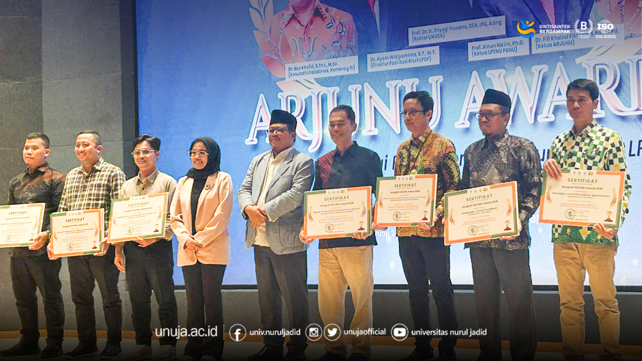 Borong Lima Arjunu Award 2026, UNUJA Dominasi Jurnal Sinta 1 dan 2 PTNU