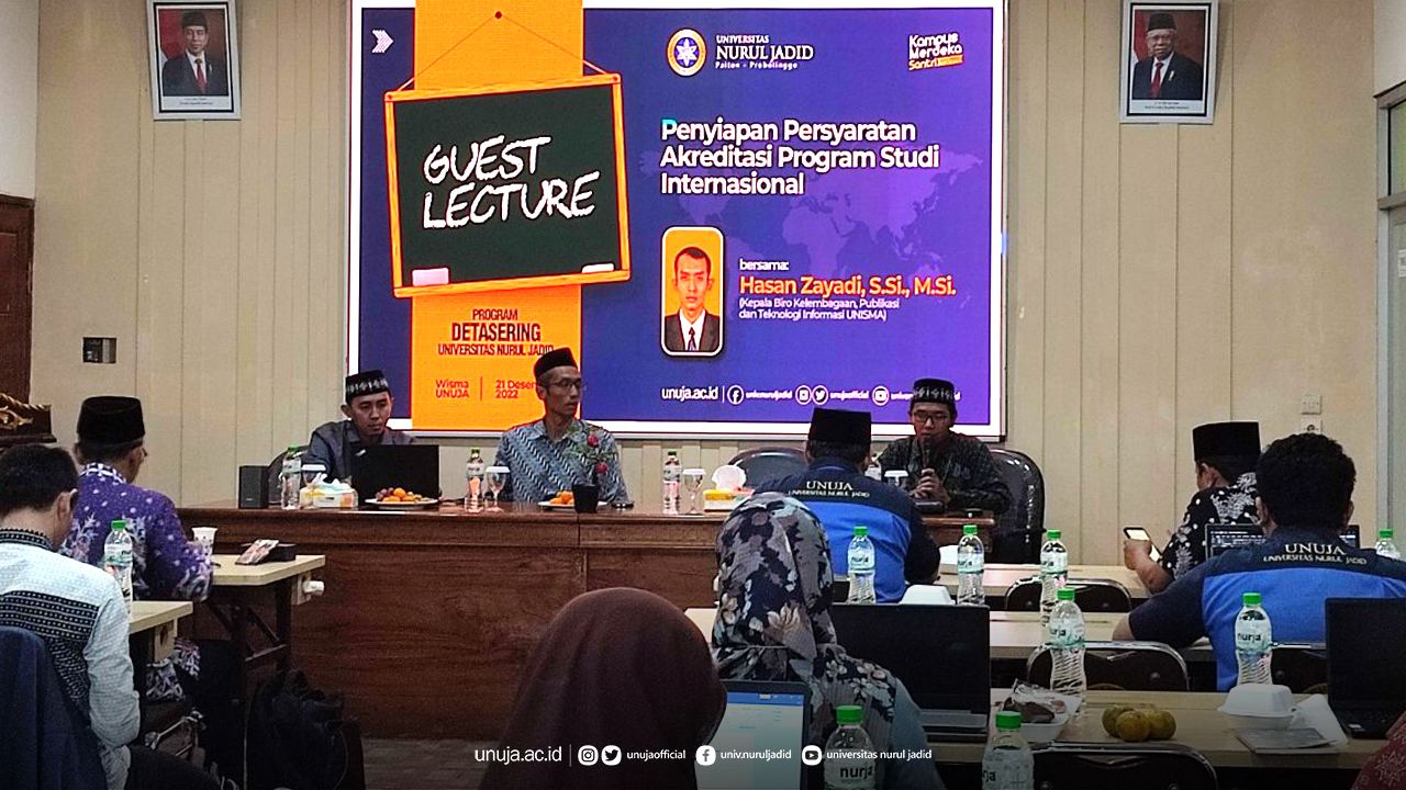 Wujudkan Reputasi Unggul, UNUJA Siapkan Akreditasi Program Studi Internasional