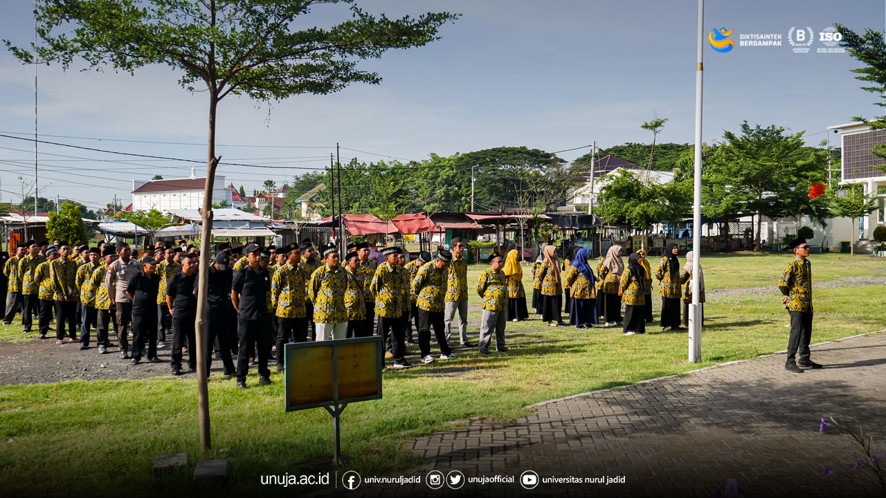 Awali 2026, UNUJA Perkuat Disiplin dan Sinergi Kerja melalui Apel Bersama Awali 2026, UNUJA Perkuat Disiplin dan Sinergi Kerja melalui Apel Bersama