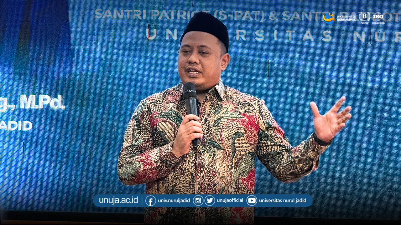 Di Sekolah Kebangsaan UNUJA, Wabup Probolinggo Tekankan Integritas Kepemimpinan Santri