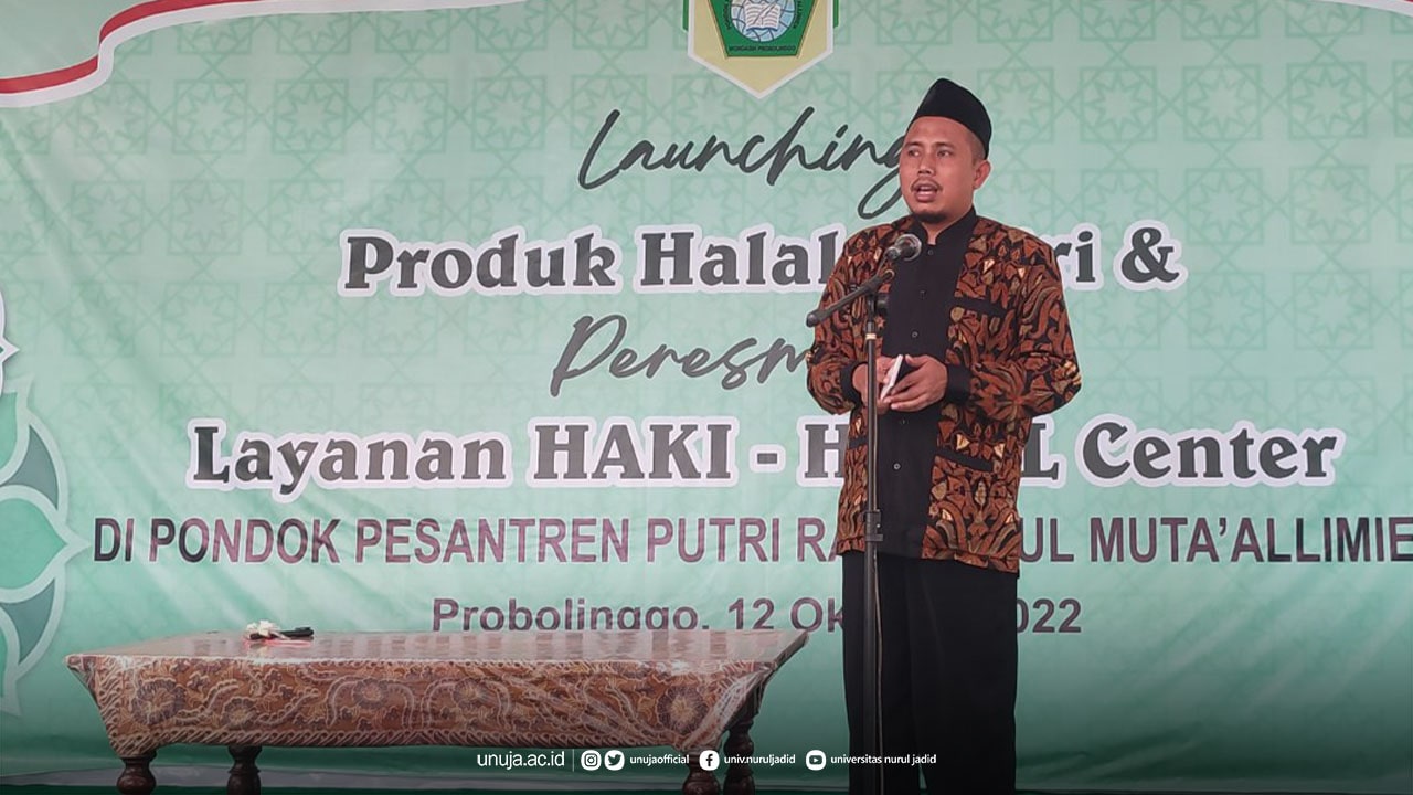 Resmi, UNUJA Buka Unit Layanan Sentra HKI dan Halal Center di PP Putri Rauma