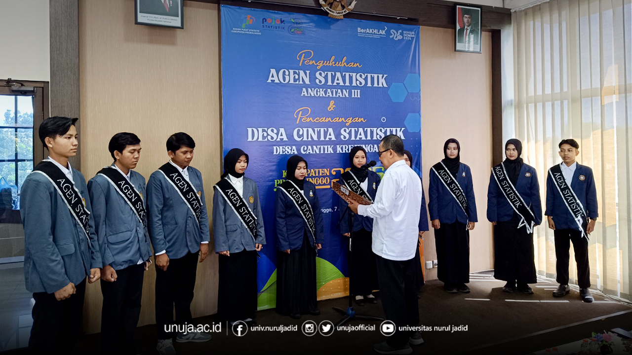Resmi, BPS Nobatkan Mahasiswa UNUJA Sebagai Agen Statistik 2025