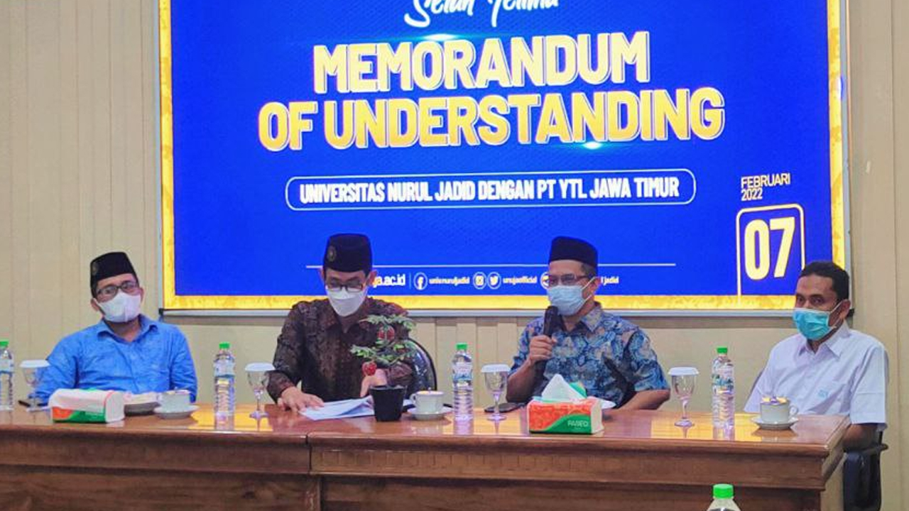 Siapkan Mahasiswa di Dunia Industri, UNUJA-YTL Sepakat Bekerja Sama