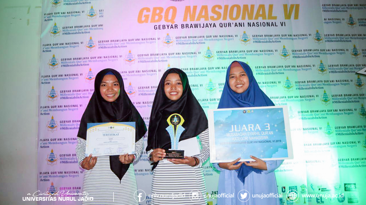 Mahasiswa UNUJA Juara 3 MSQ Nasional