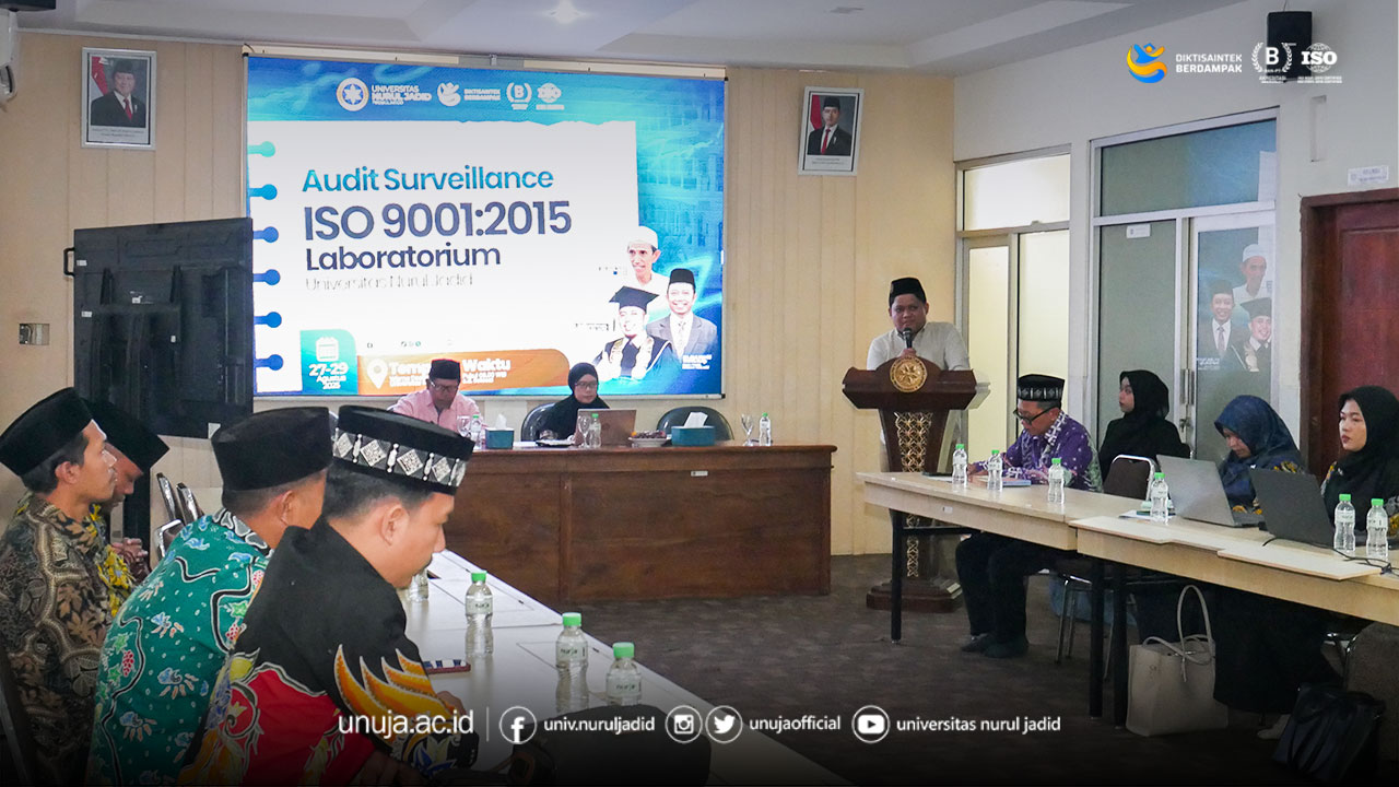 Audit Surveillance ISO 9001:2015 Laboratorium Universitas Nurul Jadid