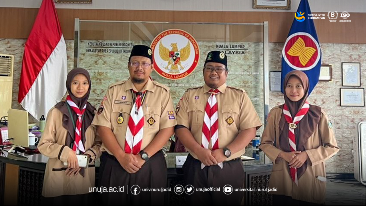 Dua Mahasiswi UNUJA Terpilih sebagai Pembina Gudep Pramuka di Malaysia