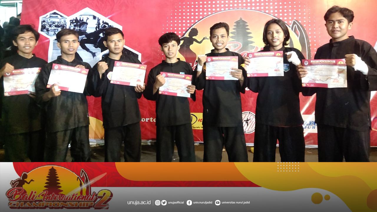 Lagi, Para Pendekar UNUJA Raih Juara di Bali International Championship II