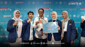 Mahasiswa UNUJA Raih Medali Perunggu pada Lomba Business Plan Cipta Nusantara Fest 2025