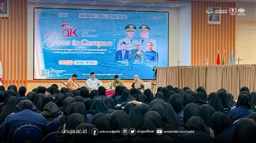 Siapkan Santri Mandiri Finansial, BEM FAI UNUJA Gelar OJK Goes to Campus
