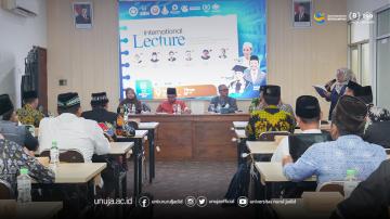 UNUJA Selenggarakan International Lecture Perkuat Jaringan Akademik Asia