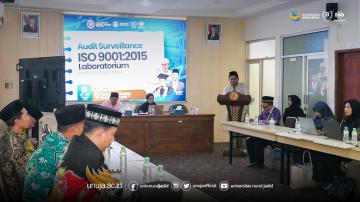 Audit Surveillance ISO 9001:2015 Laboratorium Universitas Nurul Jadid