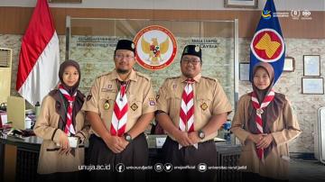 Dua Mahasiswi UNUJA Terpilih sebagai Pembina Gudep Pramuka di Malaysia