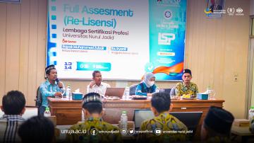 Relisensi Asesor LSP UNUJA Sukses Digelar, Jamin Kualitas Lulusan Berstandar BNSP